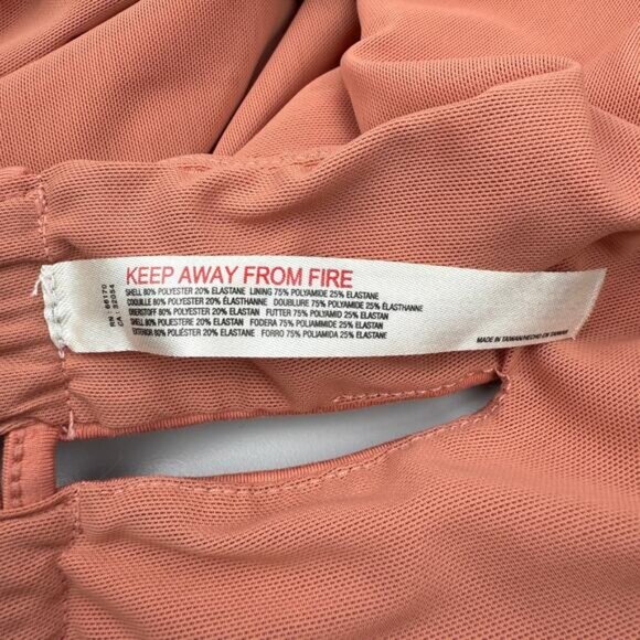 FREE PEOPLE Cut Out Sweetheart Neck Ruched Tank Top Size Large Nectar - Picture 6 of 6